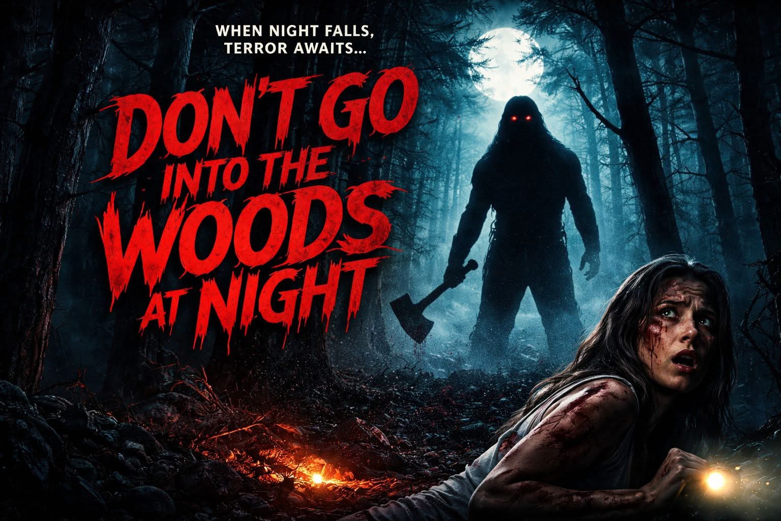 Don't Go Into the Woods at Night artwork
