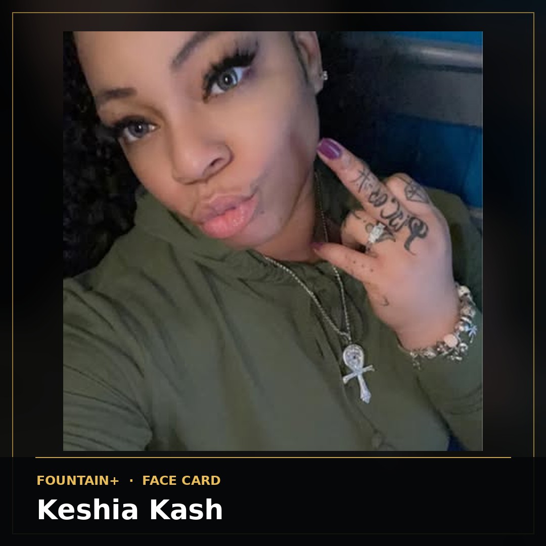 Keshia Kash Face Card