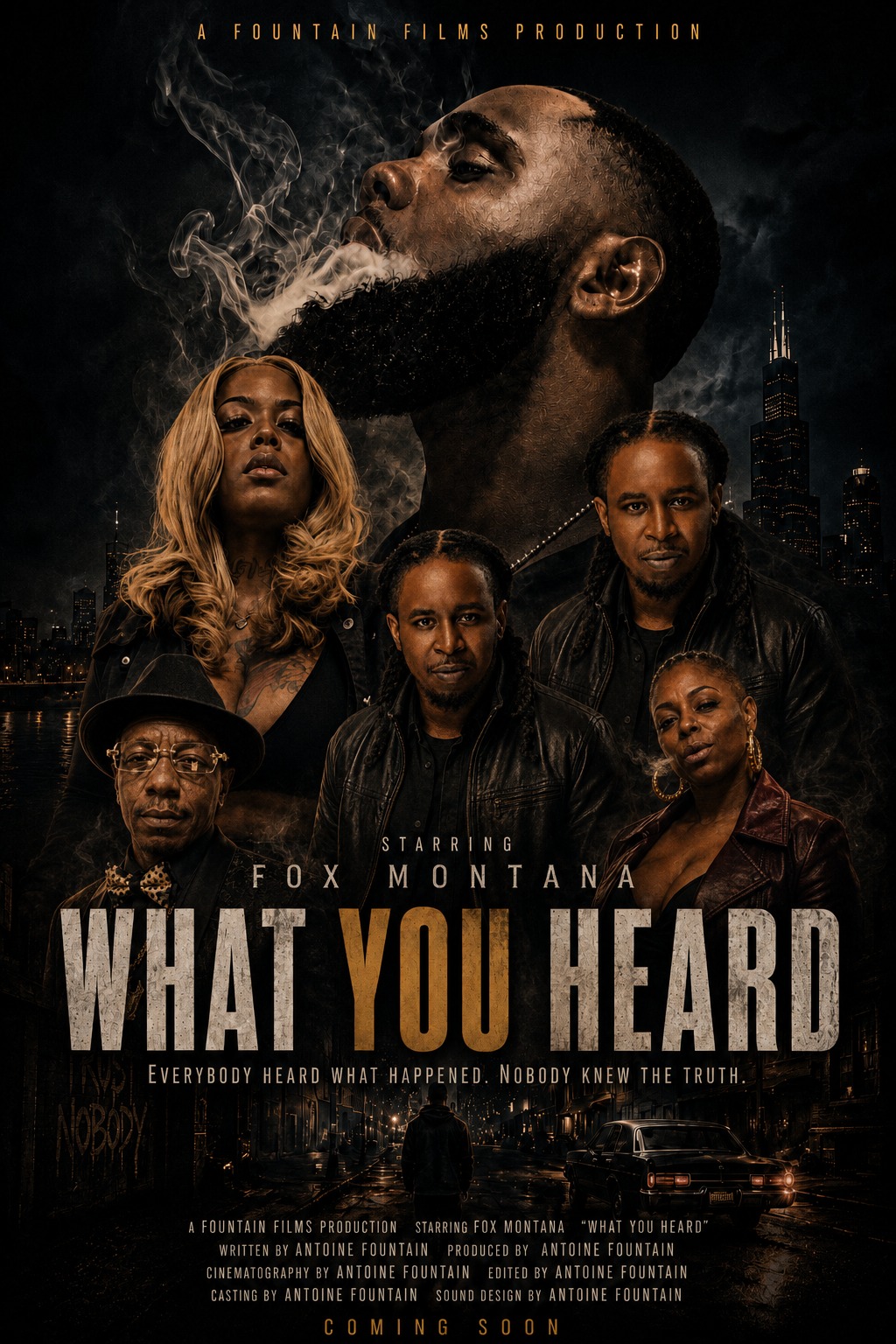 WHAT YOU HEARD movie poster